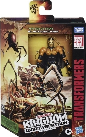 Hasbro Transformers Generations War For Cybertron: Kingdom Deluxe Black Arachnia (F0670) 3 Hasbro Transformers Generations War For Cybertron: Kingdom Deluxe Black Arachnia (F0670) - Image 3