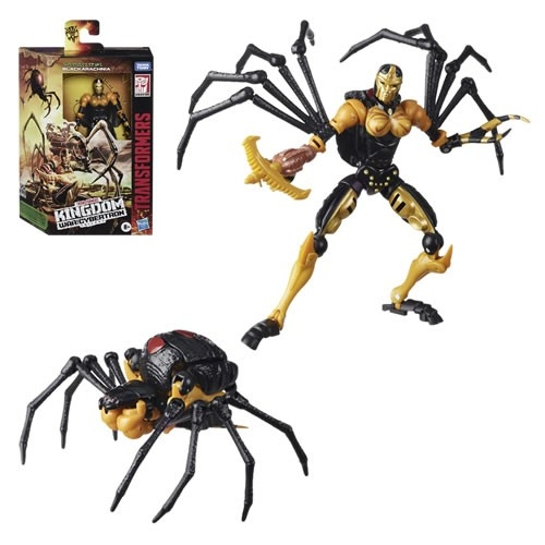 Hasbro Transformers Generations War For Cybertron: Kingdom Deluxe Black Arachnia (F0670) 8 Hasbro Transformers Generations War For Cybertron: Kingdom Deluxe Black Arachnia (F0670) - Image 8