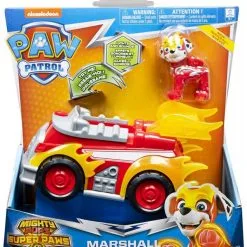 Paw Patrol Mighty Pups Super Paws Οχήματα Περιπέτειας Deluxe Marshall (054636) -Φιγούρες Δράσης Εκπτώσεις 203612 1