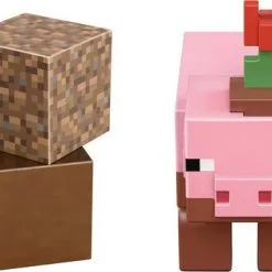Mattel Minecraft Φιγούρα 3.25″ Muddy Pig (GTP22) -Φιγούρες Δράσης Εκπτώσεις 203659 1