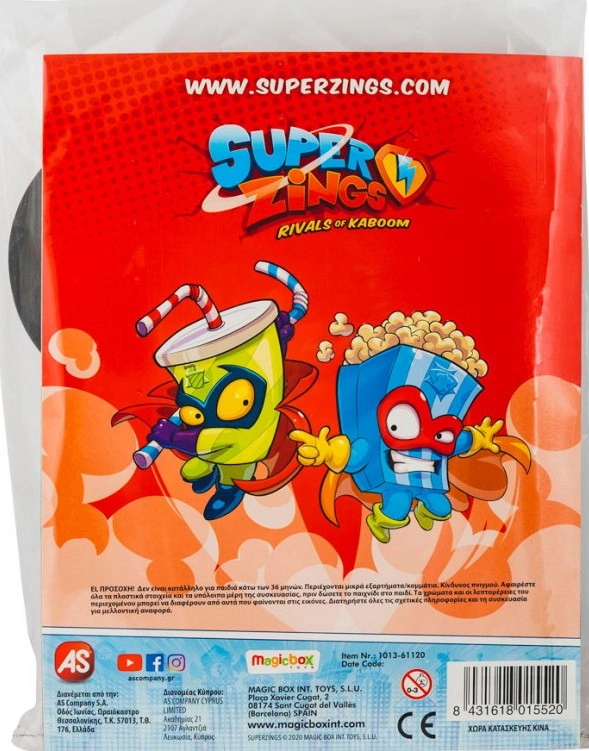 AS το καλό παιχνίδι Superzings Κόμικ Starter Pack Σειρά 1 (1013-61120) 4 AS το καλό παιχνίδι Superzings Κόμικ Starter Pack Σειρά 1 (1013-61120) - Image 4