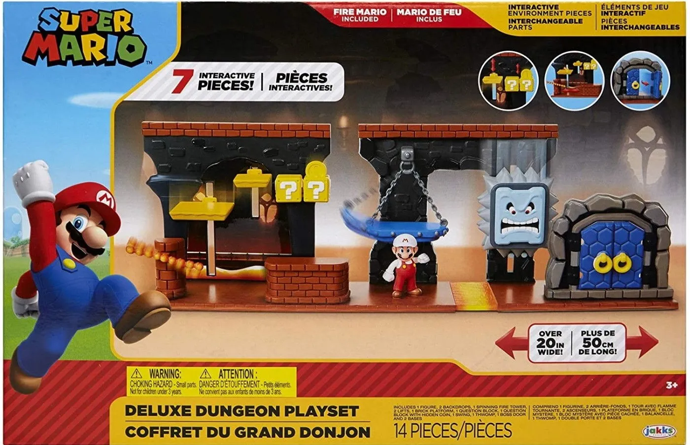 Super Mario Σετ Παιχνιδιού Deluxe Dungeon Με Φιγούρες (JPA85993) 4 Super Mario Σετ Παιχνιδιού Deluxe Dungeon Με Φιγούρες (JPA85993) - Image 4