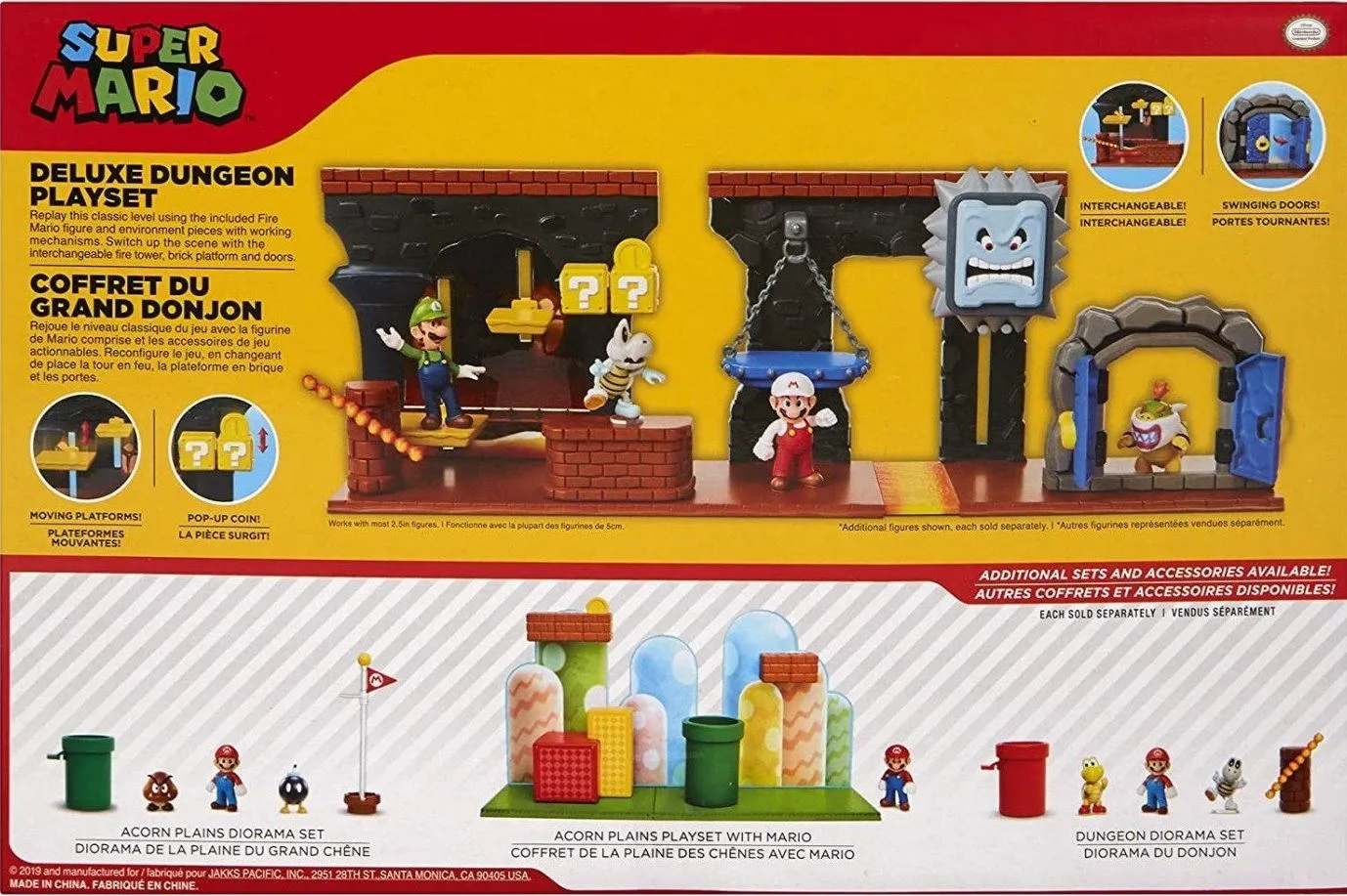 Super Mario Σετ Παιχνιδιού Deluxe Dungeon Με Φιγούρες (JPA85993) 5 Super Mario Σετ Παιχνιδιού Deluxe Dungeon Με Φιγούρες (JPA85993) - Image 5