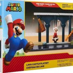 Super Mario Σετ Παιχνιδιού Lava Castle (JPA40017) -Φιγούρες Δράσης Εκπτώσεις 208228 2