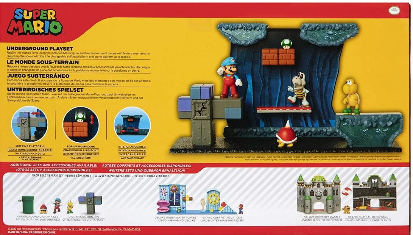 Super Mario Σετ Παιχνιδιού Underground (JPA40427) 4 Super Mario Σετ Παιχνιδιού Underground (JPA40427) - Image 4