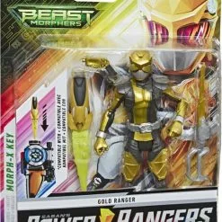 Hasbro Power Rangers Beast Morphers 6in Φιγούρα Gold Ranger (E6030)