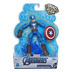 Hasbro Avengers Bend And Flex Figures: Captain America (E7869) -Φιγούρες Δράσης Εκπτώσεις 209548 2
