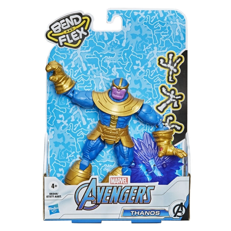 Hasbro Avengers Bend And Flex Figures: Thanos (E8344) 2 Hasbro Avengers Bend And Flex Figures: Thanos (E8344) - Image 2