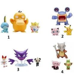 Pokemon Σετ με 3 Φιγούρες Wave 6 – 4 Σχέδια (JW097921) -Φιγούρες Δράσης Εκπτώσεις 209604 1