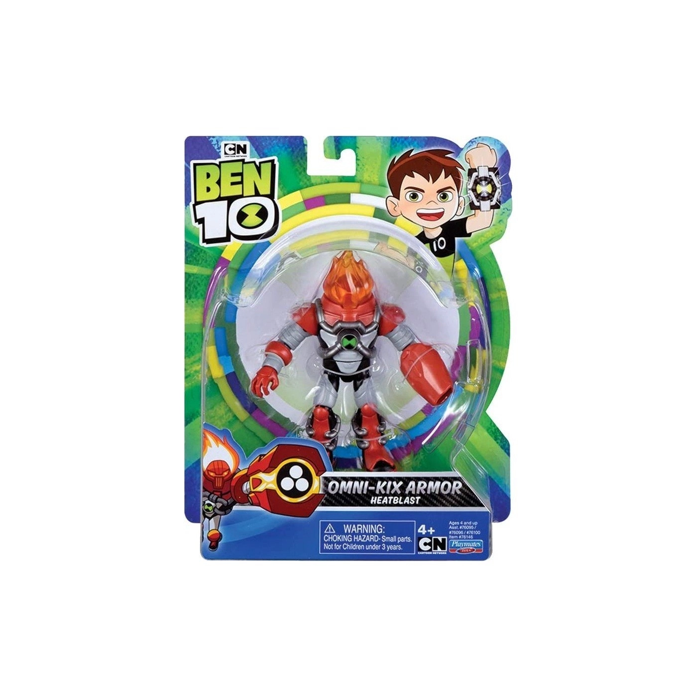 Giochi Preziosi Ben 10 Βασική Φιγούρα W16 Armor HeatBlast (BEN73000) 2 Giochi Preziosi Ben 10 Βασική Φιγούρα W16 Armor HeatBlast (BEN73000) - Image 2
