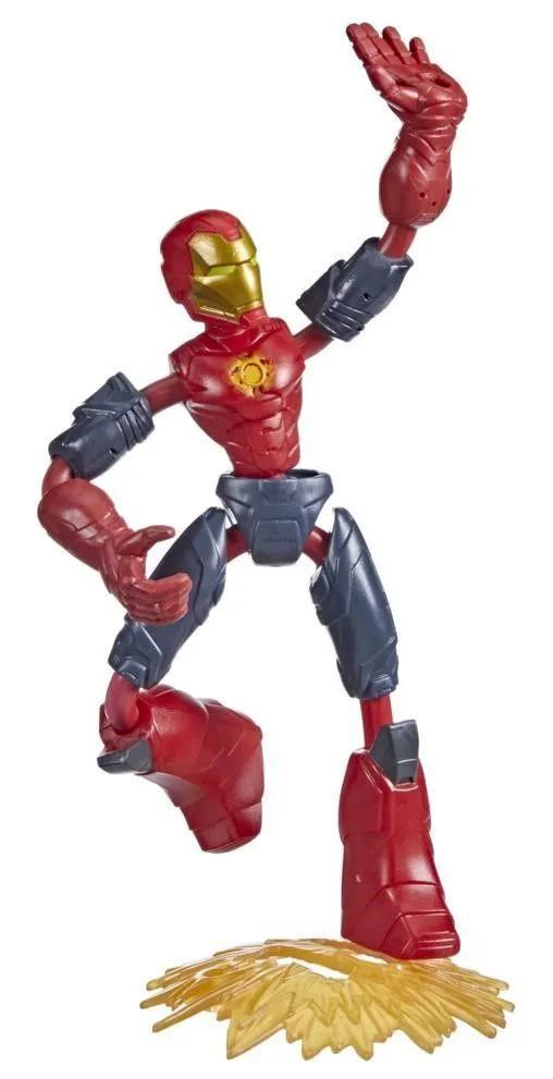 Hasbro Avengers Bend And Flex Iron Man (F4964) 5 Hasbro Avengers Bend And Flex Iron Man (F4964) - Image 5