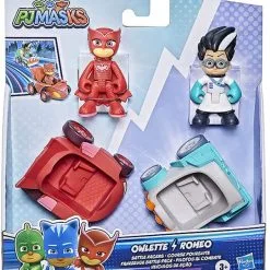Hasbro Pj Masks Οχήματα Δράσης Owlette VS Romeo (F2649/F2842) (F2842) 5 Hasbro Pj Masks Οχήματα Δράσης Owlette VS Romeo (F2649/F2842) (F2842) -Φιγούρες Δράσης Εκπτώσεις 211905 1