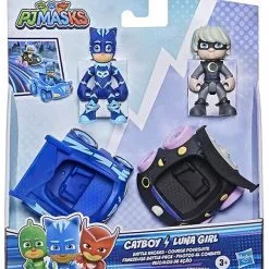 Hasbro Pj Masks Οχήματα Δράσης Catboy VS Luna (F2649/F2840) (F2840) -Φιγούρες Δράσης Εκπτώσεις 211907 1