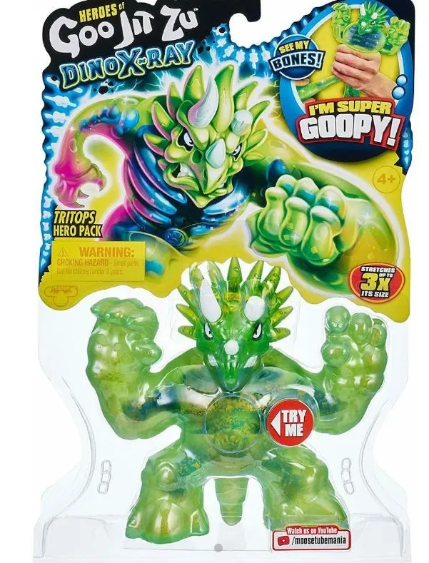 Giochi Preziosi Goο Jit Zu Dino X-Ray Single Pack Tritops (GJT24000) 3 Giochi Preziosi Goο Jit Zu Dino X-Ray Single Pack Tritops (GJT24000) - Image 3