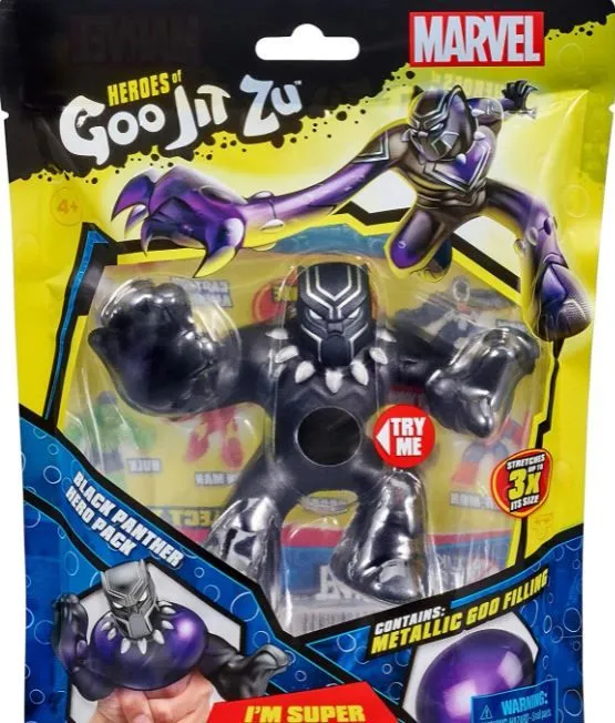 Giochi Preziosi Goο Jit Zu Marvel Φιγούρες Series 3 Black Panther (GJT26000) 1 Giochi Preziosi Goο Jit Zu Marvel Φιγούρες Series 3 Black Panther (GJT26000)