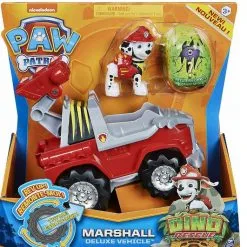 Spin Master Paw Patrol Σούπερ Όχημα-Dino Resque- Marshall (20124741)