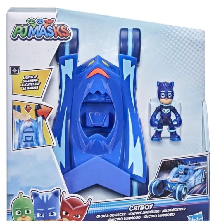 Hasbro Pj Masks Glow And Go Racers Cat Car (F2138) 1 Hasbro Pj Masks Glow And Go Racers Cat Car (F2138)