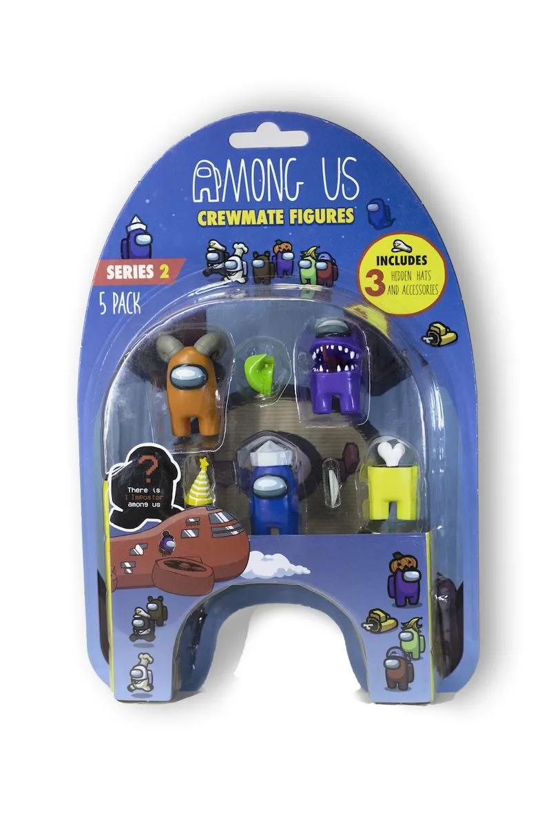 P.M.I. Among Us Crewmate Figures – 5 Pack (S2) (AU2240-H/074505) 6 P.M.I. Among Us Crewmate Figures – 5 Pack (S2) (AU2240-H/074505) - Image 6