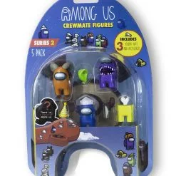 P.M.I. Among Us Crewmate Figures – 5 Pack (S2) (AU2240-H/074505)