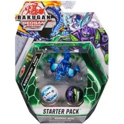 Bakugan Spin Master Geogan Rising: Serpillious Ultra, Auratoa And Ninjiton Starter Pack (20135561)