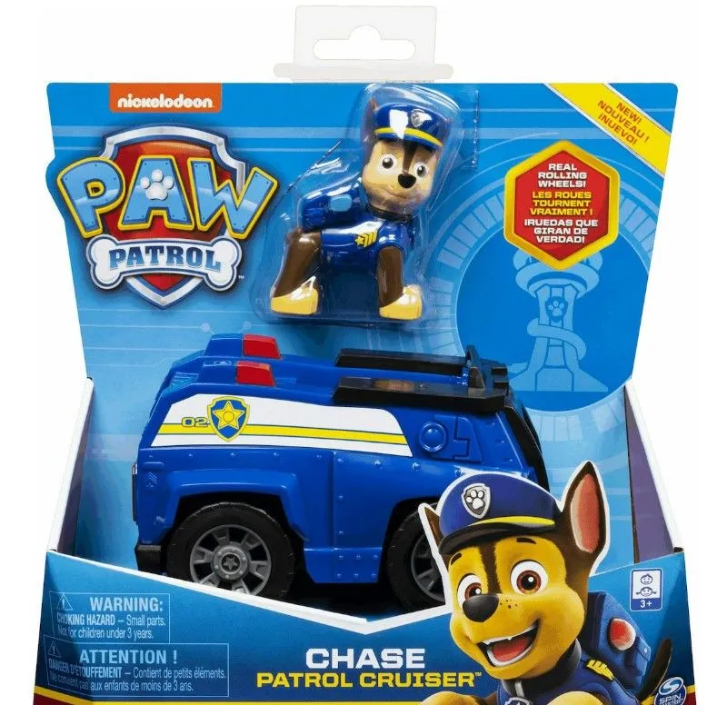 Spin Master Paw Patrol-Chase Patrol Cruiser Vehile With Pup (20114321) 3 Spin Master Paw Patrol-Chase Patrol Cruiser Vehile With Pup (20114321) - Image 3