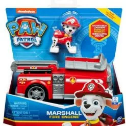 Spin Master Paw Patrol-Marshall Fire Engine Vehile With Pup (20114322) -Φιγούρες Δράσης Εκπτώσεις 212929 1