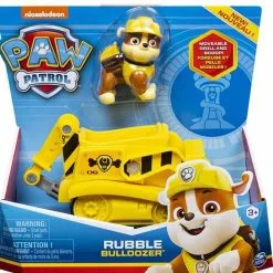 Spin Master Paw Patrol-Rubble Bulldozer Vehicle With Pup (20114323) -Φιγούρες Δράσης Εκπτώσεις 212930 1