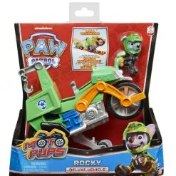 Spin Master Paw Patrol:Moto Pups-Rocky Deluxe Vehile (20130045) -Φιγούρες Δράσης Εκπτώσεις 212934 1