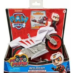 Spin Master Paw Patrol: Moto Pups- Wildcat Deluxw Vehicle (20130047)