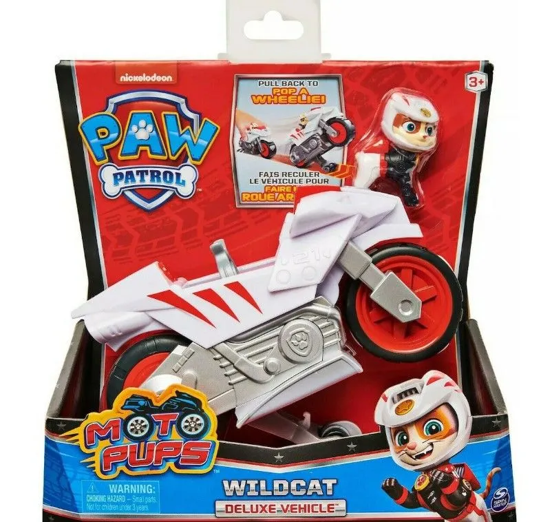 Spin Master Paw Patrol: Moto Pups- Wildcat Deluxw Vehicle (20130047) 1 Spin Master Paw Patrol: Moto Pups- Wildcat Deluxw Vehicle (20130047)