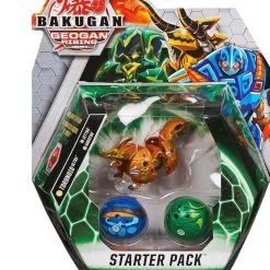 Bakugan Spin Master Geogan Rising:Toronoid Ultra, Jettra And Auratoa Starter Pack (20135564)