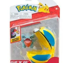 Pokemon Poke Ball Clop N Go Με Φιγούρα Kaumalat (JW095057-E/1)