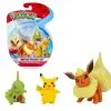 Pokemon Φιγούρες 3 Τεμάχια Female Pikachu-Larvitar-Flareon (JW095155-C/1)
