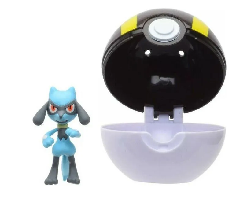 Pokemon Poke Ball Clop N Go Με Φιγούρα Riolu And Pokeball (JW095057-D/2) 2 Pokemon Poke Ball Clop N Go Με Φιγούρα Riolu And Pokeball (JW095057-D/2) - Image 2