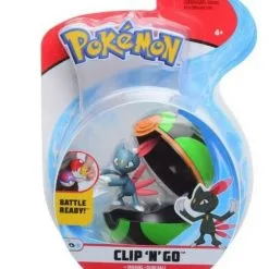 Pokemon Poke Ball Clop N GO Φιγούρα Sneasel And Dusk Ball (JW095057-D/4)