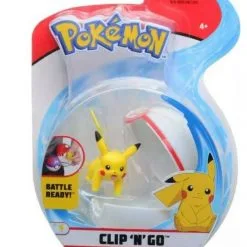 Pokemon Poke Ball Clop N GO Με φιγούρα Pikachu And Premier Ball (JW095057-D/5)