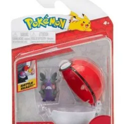 Pokemon Poke Ball Clop N GO Με Φιγούρα Hangry Morpeko And Pokeball (JW095057-E/4)