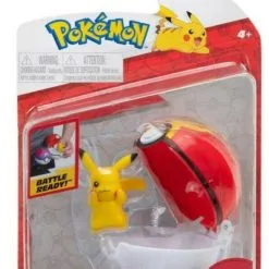 Pokemon Poke Ball Clop N Go Με Φιγούρα Pikachu (JW095057-E/6) -Φιγούρες Δράσης Εκπτώσεις 213082 1