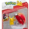 Pokemon Poke Ball Clop N Go Με Φιγούρα Pikachu (JW095057-E/6)
