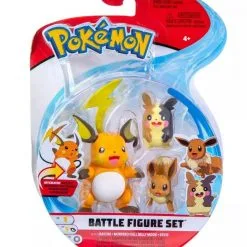 Pokemon Φιγούρες 3 Τεμάχια Female Raichu-Eevee-Morpeko (JW095155-C/3) -Φιγούρες Δράσης Εκπτώσεις 213090 1