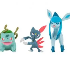 Pokemon Φιγούρες 3 Τεμάχια Bulbasaur-Sneaser-Glaceon (JW095155-D/2)