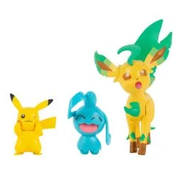 Pokemon Φιγούρες 3 Τεμάχια Pikachu-Wynaut-Leafeon (JW095155-D/4) -Φιγούρες Δράσης Εκπτώσεις 213094 1