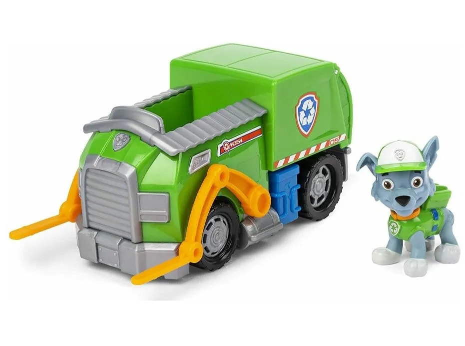 Spin Master Paw Patrol Rocky Recycle Truck With Pup (20114325) 2 Spin Master Paw Patrol Rocky Recycle Truck With Pup (20114325) - Image 2