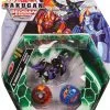 Bakugan Spin Master Geogan Rising: Toronoid Ultra, Behemos And Ninjiton Starter Pack (20135562)