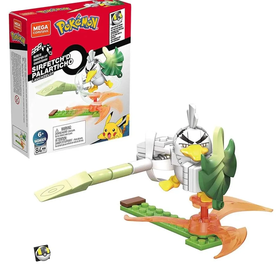 Mattel Pokemon Mega Construx Power Packs Sirfetch’d (GVK81) 1 Mattel Pokemon Mega Construx Power Packs Sirfetch’d (GVK81)