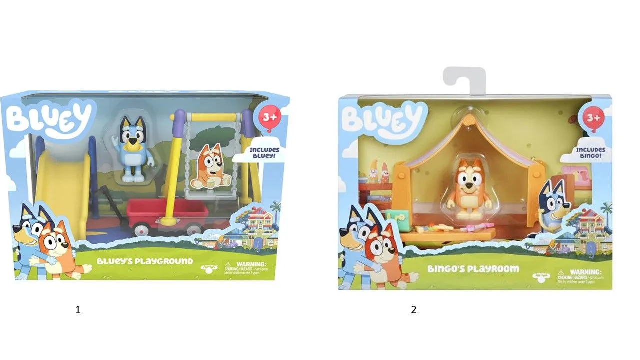 Giochi Preziosi Bluey Mini Σετ Παιχνιδιού 2 Σχέδια (BLY02000) 2 Giochi Preziosi Bluey Mini Σετ Παιχνιδιού 2 Σχέδια (BLY02000) - Image 2