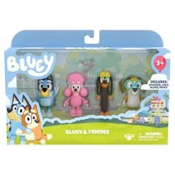 Giochi Preziosi Bluey Φιγούρα 4Pack Bluey And Friends (BLY01000) -Φιγούρες Δράσης Εκπτώσεις 217513 1