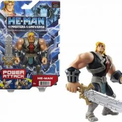 Mattel He-Man And The Masters Of The Universe – He Man (HBL66) -Φιγούρες Δράσης Εκπτώσεις 217769 1