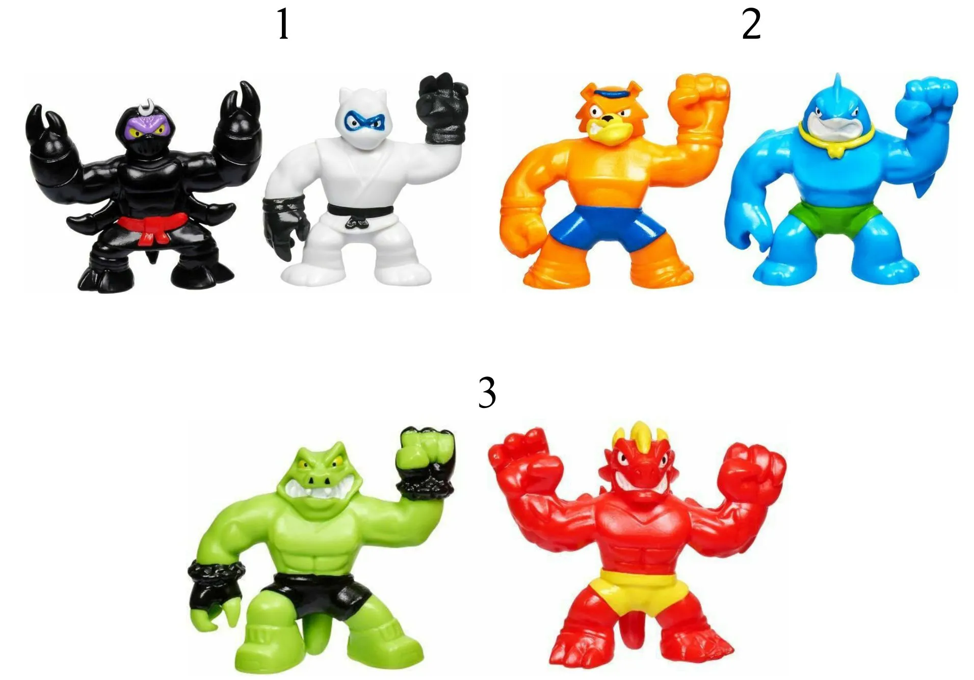 Giochi Preziosi Goo Jit Zu Minis 2 Pack (GJT14000) 2 Giochi Preziosi Goo Jit Zu Minis 2 Pack (GJT14000) - Image 2