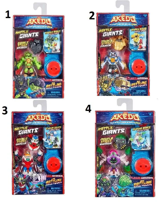 Giochi Preziosi Akedo S2 Giants Pack Asst 4 Σχέδια (AKE05000) 5 Giochi Preziosi Akedo S2 Giants Pack Asst 4 Σχέδια (AKE05000) - Image 5